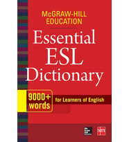 Mcgraw-Hill Education Essential Esl Dictionary: 9,000  Words For Learners Of English (Çok Renkli)