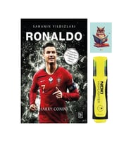 Ronaldo - Sahanın Yıldızları - Harry Coninx - Parodi Yayınları - Fosforlu Kalem - Not Defter Seti