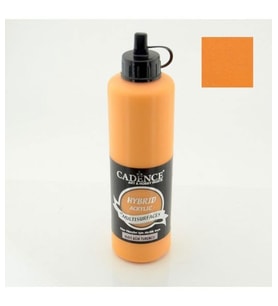 Cadence Hybrid Multisurface Akrilik Boya 500 ml. H-011 AÇIK TURUNCU 