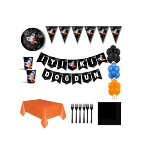 Uzay Kovboyu Temalı Set 8 Kişilik