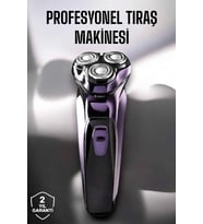 Profesyonel Şarjlı Saç Ve Sakal Tıraş Makinesi Hassas Kesim