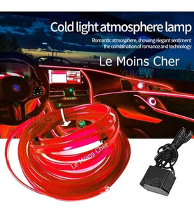 Volkswagen Passat B6-B7 Kırmızı 2 Metre Neon Ip LED Torpido Fitili