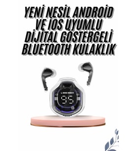 2025 Model Kablosuz Bluetooth Kulaklık ANC ENC Destekli HİFİ Stereo