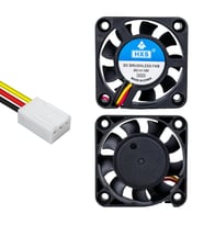 Ayt Powermaster Ic-216 Fırçasız Dc Fan 40x40x10mm 12 Volt 3 Pin Soğutucu Fan 4x4x1 Cm