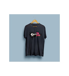 Oversize Splatoon 2 Tasarım unisex T-shirt