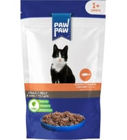 Paw Paw Kedi Yaş Maması Somonlu 85 Gr