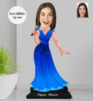 Kişiye Özel Kadın Ahşap Eco Biblo -31