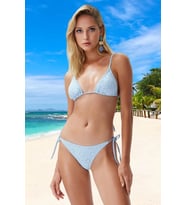 Modern Üçgen Bikini Takımı Plaj Ve Havuz İçin Premium Kalite Yüksek Konfor UV Korumalı