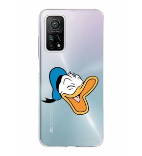 Xiaomi Mi 10 T Pro Uyumlu Kapak Donald Duck Tasarımlı Şeffaf Silikon Kılıf