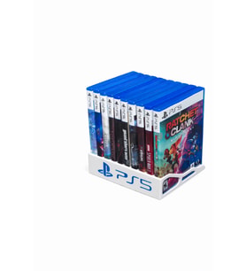 PS5 Oyun Standı PlayStation 5 Oyun Tutucu & Düzenleyici Masaüstü ve Raf Tipi Beyaz Oyun