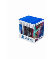 PS5 Oyun Standı PlayStation 5 Oyun Tutucu & Düzenleyici Masaüstü ve Raf Tipi Beyaz Oyun