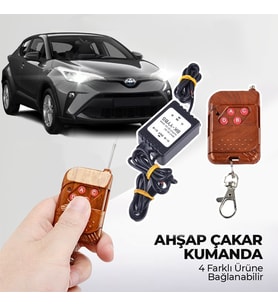 Uzaktan Kumandalı Sis Modülü 12 Modlu 12-24v Uyumlu 4 Tuşlu