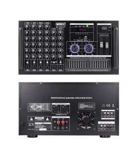Midex Mx-2350U Ekolayzer'lı Stereo Power Mikser Anfi 2x350 Watt 4-16 Ohm