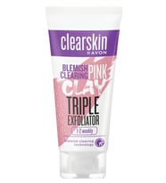 Avon Clearskin Leke Karşıtı 3'ü 1 Arada Pembe Kil Scrub 75 Ml.