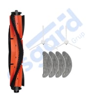 Roidmi Eve - Eve Plus Uyumlu 1 Ana Fırça 2 Yan Fırça 4 Mop PKT-iasgf0000643