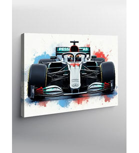 Kanvas Tablo Modern Formula 1 Aracı