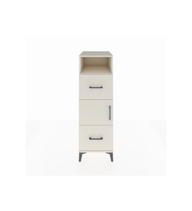 Kronos Dolap 2 Raflı 2 Çekmeceli Tek Kapaklı 44x59x134 Aytaşı-Aytaşı