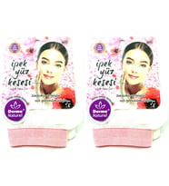 Derma Naturel İpek Yüz Kesesi MS-31 (2 Li Set)