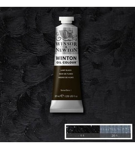 Winsor & Newton Winton Yağlı Boya 37 ml. 25 Lamp Black 
