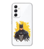 Samsung Galaxy A54 Uyumlu Batman Tasarımlı Şeffaf Telefon Kılıfı