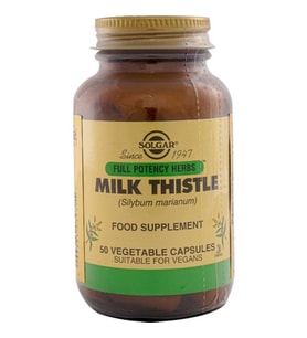 Solgar Milk Thistle 100 mg 50 Kapsül