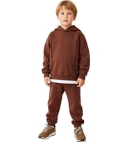 Erkek Çocuk İki Parçalı Kapüşonlu Sweatshirt ve Eşofman Takımı Günlük Kullanım İçin İdeal Seçenek