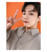 Jungkook Fotoğraflı Tablo Ahşap Poster Dekoratif Kod2829