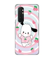 Xiaomi Mi Note 10 LITE Uyumlu Sevimli Karakter Tasarımlı Şeffaf Telefon Kılıfı