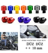 Xmax Ironmax Techmax 2018-2024 Forza 250 Ayna Boşluk Kapatıcı Vida Seti Siyah