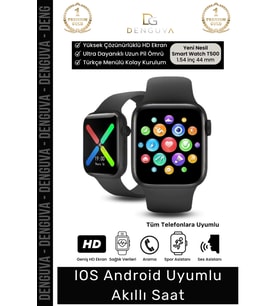 #AkıllıSaat Premium T500 Plus Ips Ekran Spor Sağlık Sensörlü Android Tansiyon Nabız Ölçer Akıllı Saa