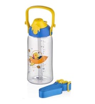 UZSPACE MATARA TRITAN PİPETLİ 2203 730 ML SUNSHINE ORANGE
