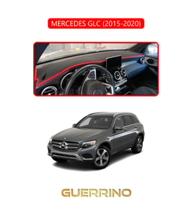 MERCEDES GLC 2015-2020TORPİDO KORUMA HALISI KIRMIZI KENAR