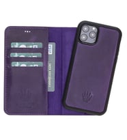 MAGIC WALLET IPHONE 11 PRO MOR CUZDAN + KILIF