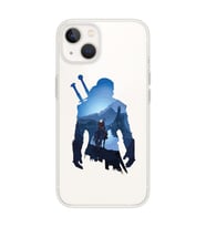 Iphone 14 Uyumlu The Witcher Tasarımlı Şeffaf Telefon Kılıfı