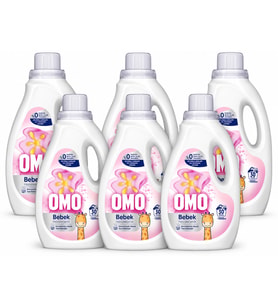 Omo Bebek Sıvı Çamaşır Deterjanı 1500 ml x 6 Adet