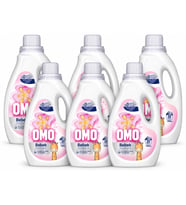 Omo Bebek Sıvı Çamaşır Deterjanı 1500 ml x 6 Adet