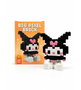 Kuromi Hello Kitty Tasarımlı Büyük Parçalı Blok Oyuncak Seti Big Pixel Brick 2li Set