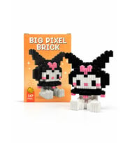 Kuromi Hello Kitty Tasarımlı Büyük Parçalı Blok Oyuncak Seti Big Pixel Brick 2li Set