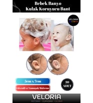 Premium Seri Özel Üretim Güvenli Su Kaçırmaz Yumuşak Bebek Banyo Kulak Koru