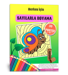 Herkes İçin Sayılarla Boyama Posterleri (Kutulu)