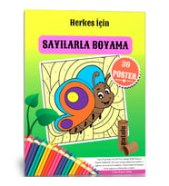 Herkes İçin Sayılarla Boyama Posterleri (Kutulu)