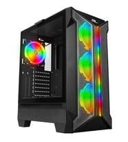 POWERBOOST VK-Z002B 4-ARGB RING FANLI GAMING MID-TOWER PC KASASI