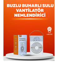 Mini USB Klima Fan 3 Kademeli Spreyli Ha Soğutucu, Taşınabilir