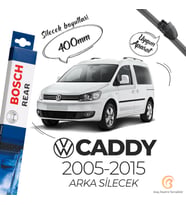 Bosch Rear Arka Silecek Volkswagen Caddy 2005-2015 ile uyumlu (Siyah)