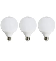 15watt E27 Duylu 6500kelvin Beyaz Işık 1350lümen A Enerji G95 Led Glop Ampul 3 ADET