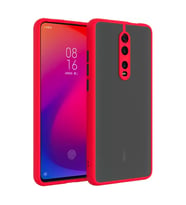 Xiaomi Redmi K20 - K20 Pro Kamera Korumalı Premium Silikon Kılıf (Kırmızı)