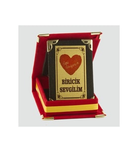Biricik Sevgilim Plaketi