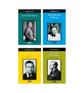 Kürk Mantolu Madonna + Içimizdeki Şeytan + Değirmen + Çakıcı'nın Ilk Kurşunu- 4 Kitap Set