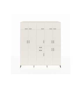 Kronos Dolap 10 Raflı 2 Çekmeceli 3 Askılı 220x59x243 Aytaşı-Aytaşı/Aytaşı