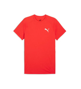 Puma Evostripe Tee Erkek Günlük Tişört 68169718 Kırmızı